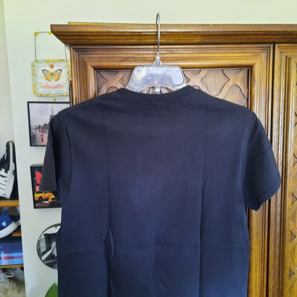 3/$15 MARVEL Deadpool Corss Armed Circle Splatter Distressed Logo Tee - Black, S - Picture 9 of 16